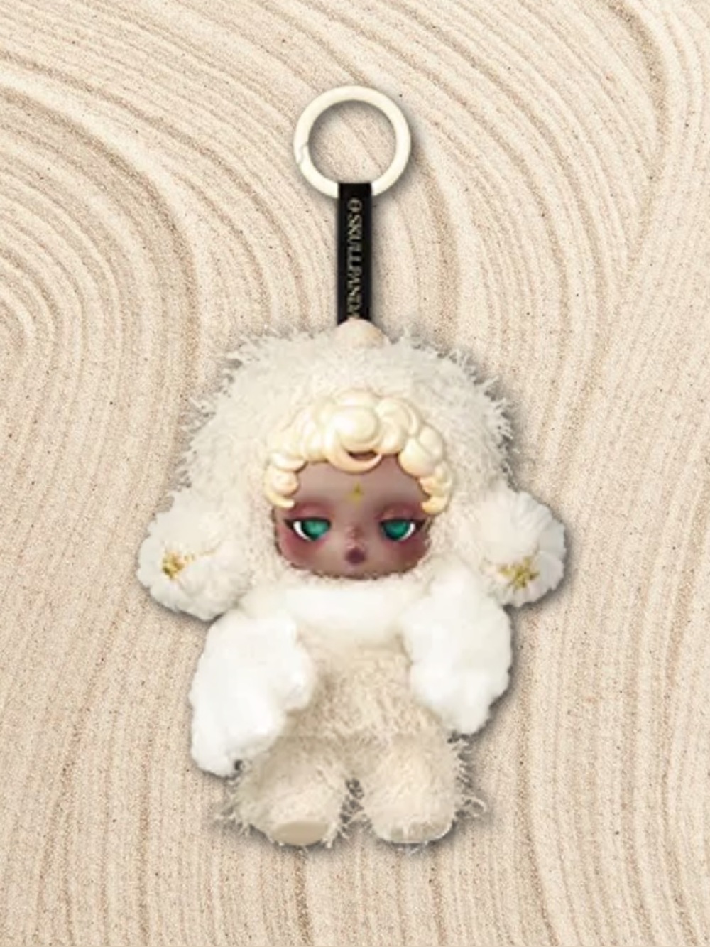 New OOB PopMart You Found Me Series Skullpanda Sandman Plush Doll Charm Pendant